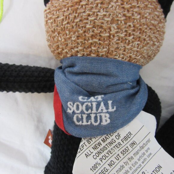 The Cuddle Collab with Zelda, Titus & Brave Plush Cat Social Club Set of 3 NWOT - Picture 8 of 8
